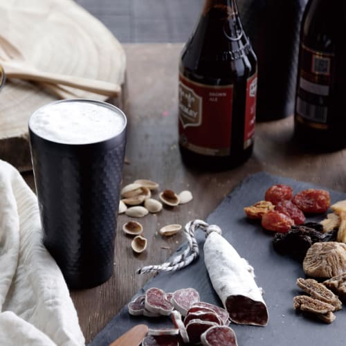 Dolce duo Tumbler and Imabari Towel Set, Gift Set in Wooden Box, Perfect for Men, Birthdays, or as a Celebration Gift (AM-1744)