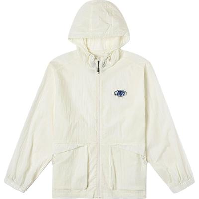 Vans Arbeitsstil Kapuzen-Sonnenschutz Langarmjacke Unisex Jacke Off-White VN000NM5FS8