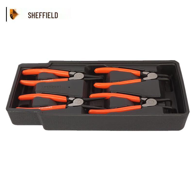 Набор клещей для стопорных колец Steel Shield из 4 предметов
