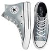 Converse Chuck Taylor 1970er Vintage High Top Canvas Damen Silber