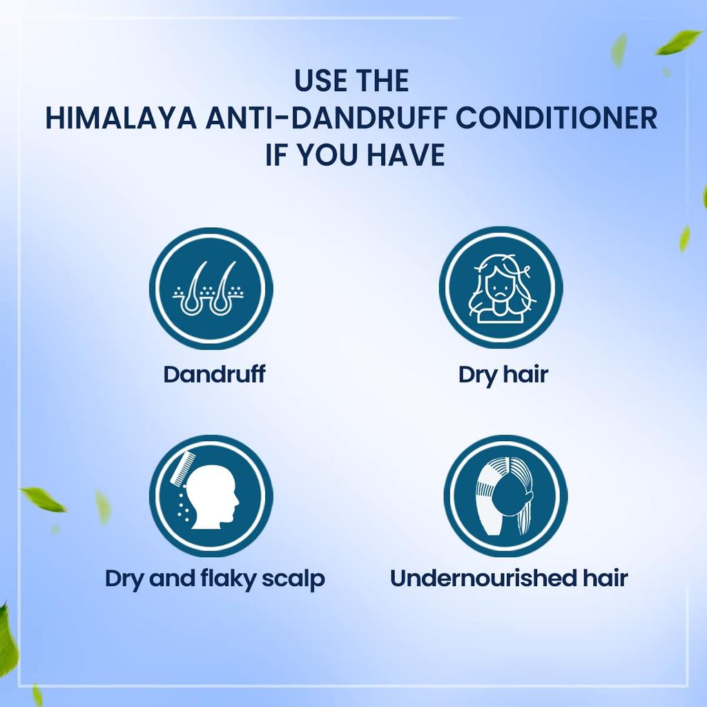 Himalaya Anti Dandruff Conditioner 100ml For Men And Women Fights And Prevents Dandruff Soothes Scalp Softens Hair Nourishes And Adds Shine