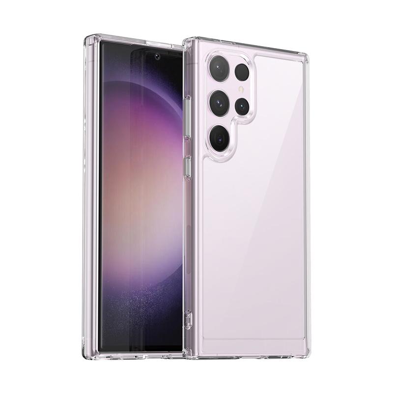 Shockproof Transparent TPU Case for Samsung Galaxy S24 Ultra S23 FE S22 Plus Protective Shockproof Full Protection Cover