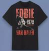 Eddie Van Halen Tour 1978 T-shirt, Alla Storlekar S-5XL Unisex T-shirt