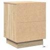 Nightstand 2 pcs Sonoma Oak 39 x 34.5 x 50 cm engineered wood