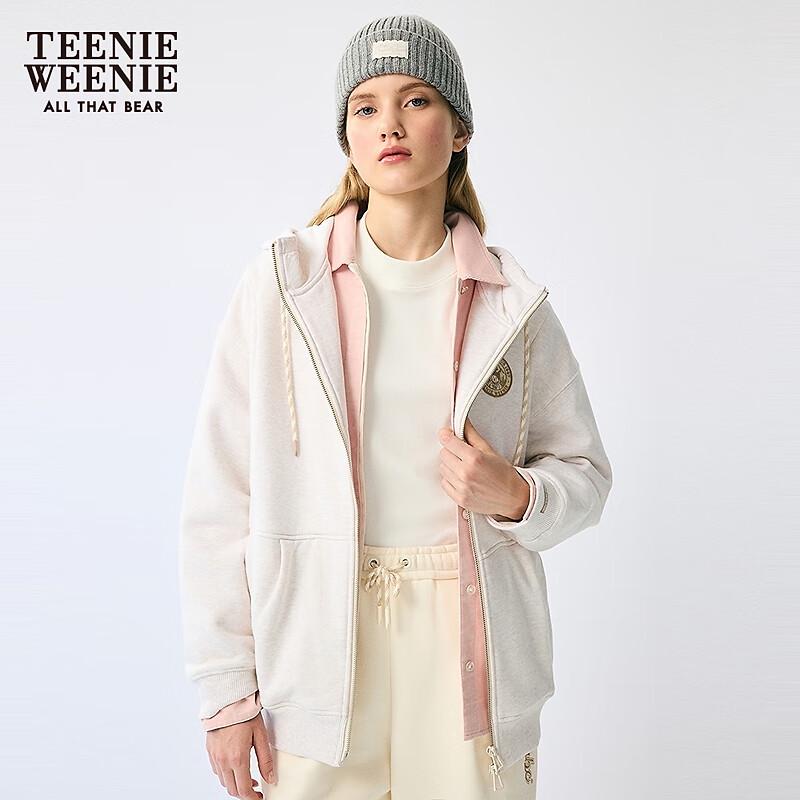 Teenie Weenie Women's Bear Logo Hooded Cardigan