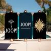 Mode Logo J-Joop.png Mikrofaserdecke Schnelltrocknende Strandtücher Übergröße Druck Super Saugfähige Pooltuchdecke