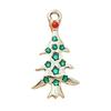 Christmas Tree Charms Jewelry Making Charms Pendant for Necklace Bracelet Earring Making Cristmas Stocking Stuffer