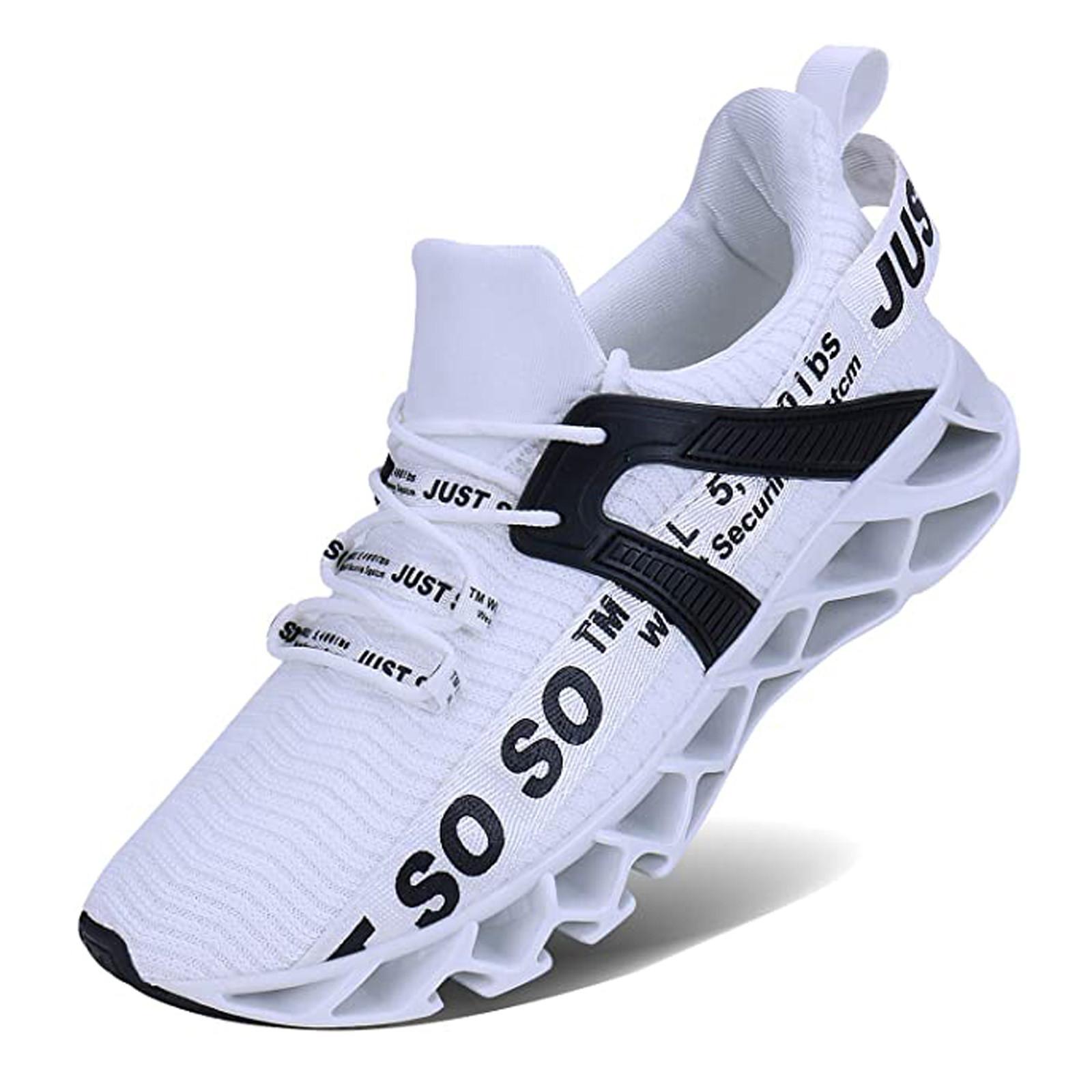 

Мужские беговые женские спортивные уличные кроссовки для бега и ходьбы, обувь для фитнеса 43 белый