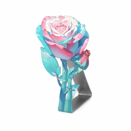 4Pcs Stainless Steel Rose Tablecloth Clip Non-slip Indoor Outdoor Wedding