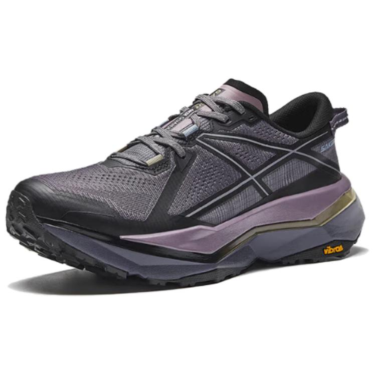 Anta Peregrine Falcon 2 Trail Running Shoes Women's Black Vine Purple 122445516A-1