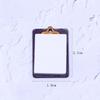 Miniature Dollhouse White Paper Writing Board for BJD Dolls