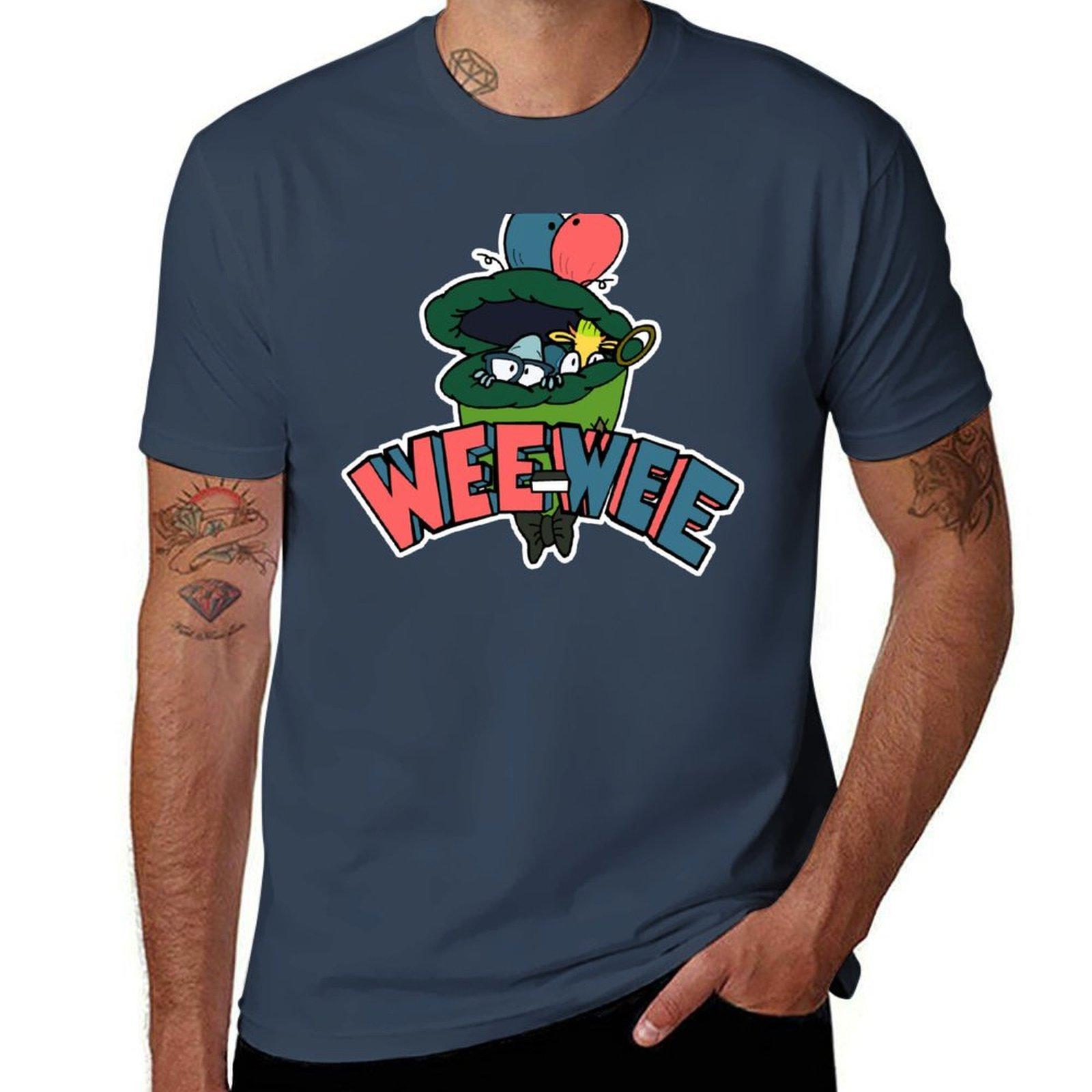Rockos Modern Life Wee Wee TShirt cotton t shirts man 100 man t shirts for men casual TShirt S