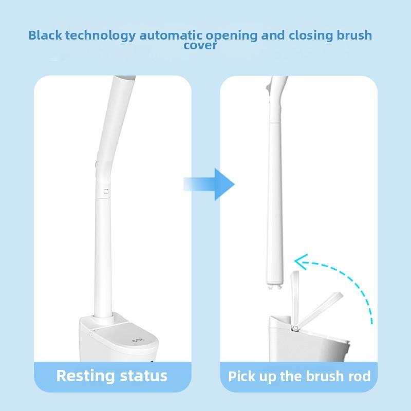 Plastic Abs Toilet Brush Kits Scent Replacement Heads Bathroom Tools Hygiene