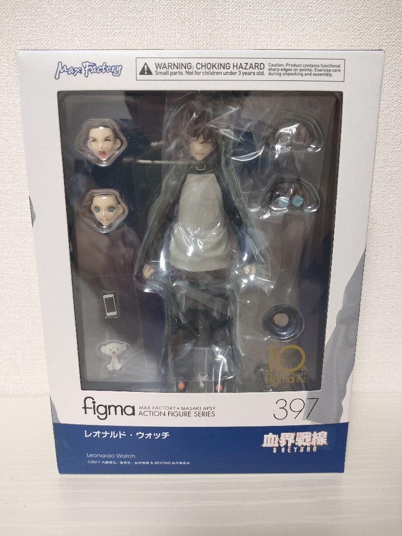 

[USED] Blood Blockade Battlefront figma Leonardo Watch Figure