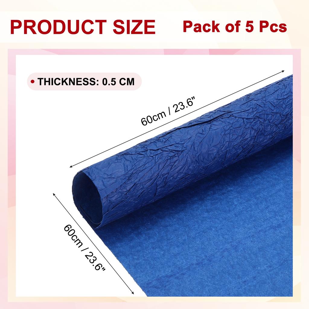 5pcs Flower Wrapping Paper Waterproof Bouquet Wrapping Paper Gift Wrapping Paper Birthday Wedding Ceremonies Paper Sheet