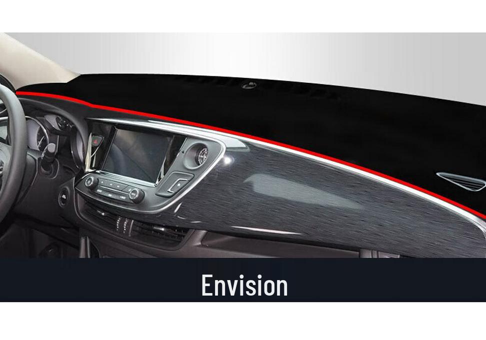 Compatible Sunshade Anti-Glare Mat for Buick Envision, Verano, LaCrosse, and Excelle Front Dashboards