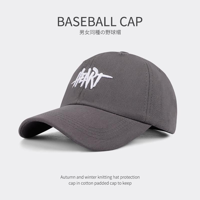 Big brim baseball cap women's spring summer visor casual tide big head circumference showing face small cap