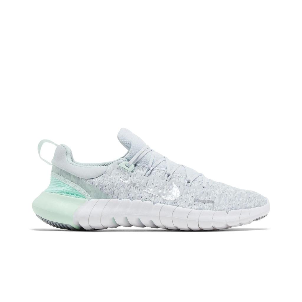 Nike Womens Free RN 5.0 'Pure Platinum Mint Foam' (women's sizes) Pure Platinum / Barely Green / Mint Foam / White Running Shoes CZ1891 007