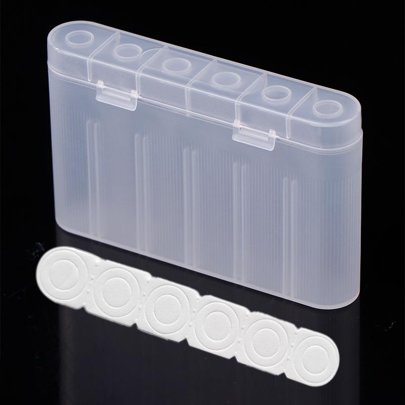 1Pc Diy Accessories 6 Slot Waterproof Storage Box For 18650 Batteries Portable Holder Case Protectors Organiser