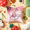 Puella Magi Madoka Cute Pillow Case Plush Fabric Soft Double-Sided Printed Sofa Warm Winter Home Gift Cushion Cover