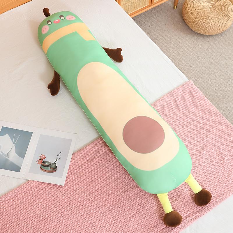 

Длинный баклажан авокадо банан декоративная подушка плюшевая игрушка кукла мультяшный декор подарок Avocado,75cm/29.53in