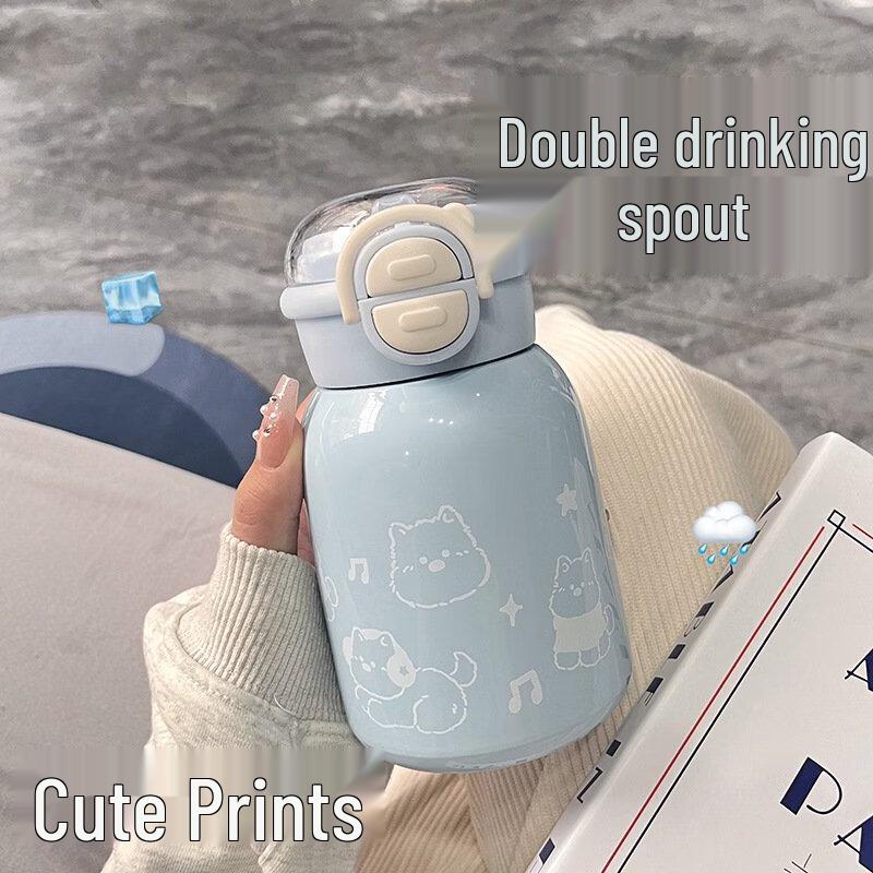 Changqi 316SS Dual-Spout Insulated Straw Mug