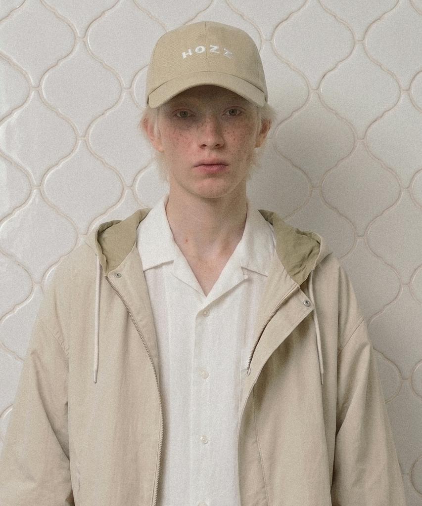 Hoji 5-Panel Hoji Logo Ball Cap Beige