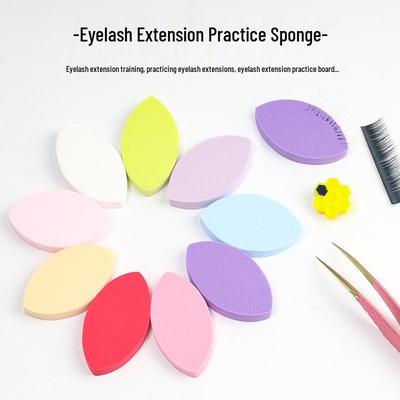 50-Pack Eyelash Grafting Practice Pads for Beginners