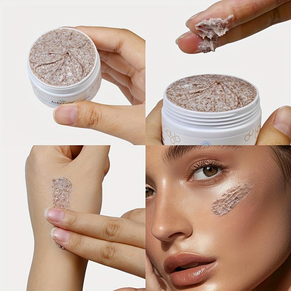 Honey Walnut Scrub Facial Exfoliating Hydrating and Moisturizing Scrub Mask.