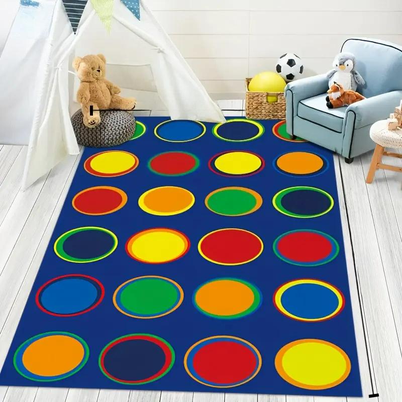 Alphabet, Universe Galaxies Carpet for Kid's Room Decor Kids Play Mat Nursery Living Room Rug Reading Area Rug Christmas Gift
