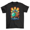 Retro_9'' Old TV Set Funny T-Shirt Mens Womens Tees Top - Reliving the Good Ol' Days! 100% Cotton, Un