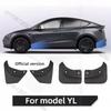 Mud Flaps For Tesla model YL Y Juniper 3 Highland 2026 2027 Mud Flap Splash Guard Mudguard Fender Mud Flaps Accessories