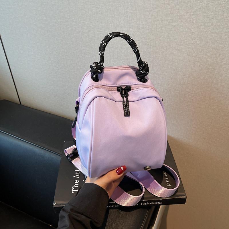 Leisure Solid Color Bag Shoulder Handheld Chest Bag Large Capacity Waterproof