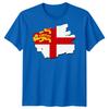 England Three Lions Flag English Heritage Unisexs TShirt Distressed