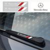 Creative Wiper Blade Decals Compatible with Mercedes-Benz A/B/R/G/GLK/GLA Class & W204/W251/W463/W176 Models - Auto Decor