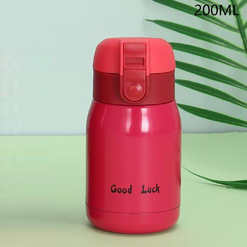 

Мини термос-кружка 200 мл/360 мл карманная кружка из нержавеющей стали термокружка для кофе вакуумная фляга изолированная бутылка для воды детский подарок 200ML