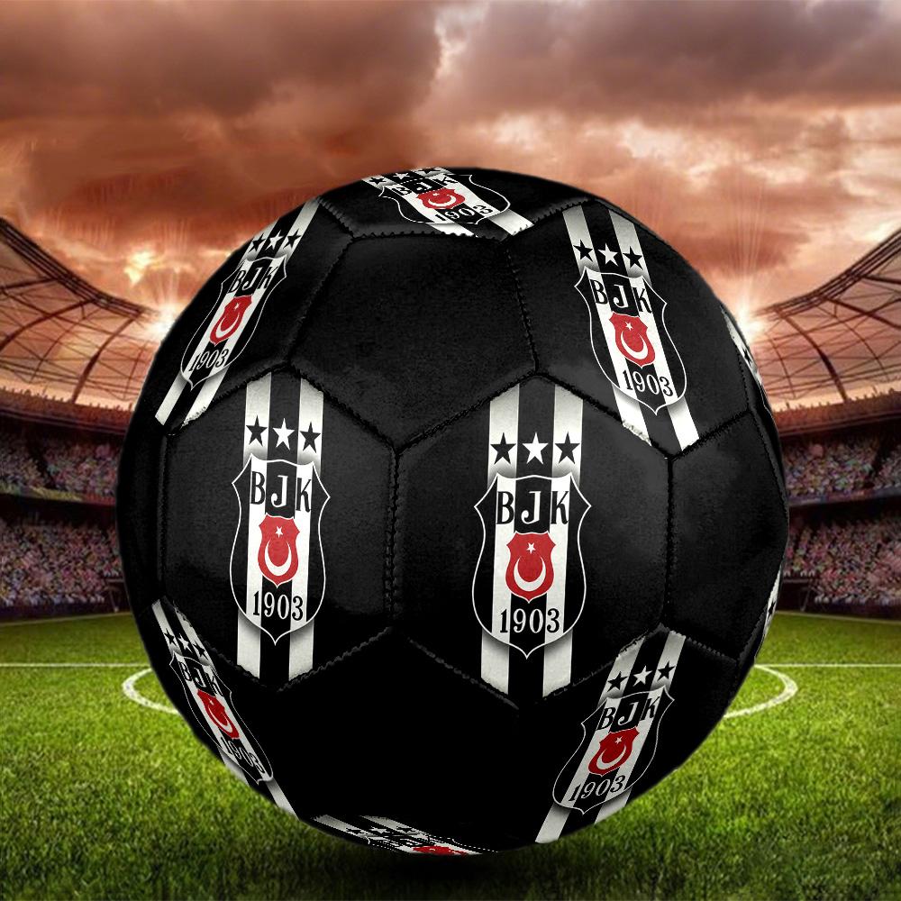 Beşiktaş J.K Fußball Bunt Alle Altersgruppen Maschinengenäht PVC Wettkampfbereit Langlebig Hoher Rückprall.GRÖSSE5