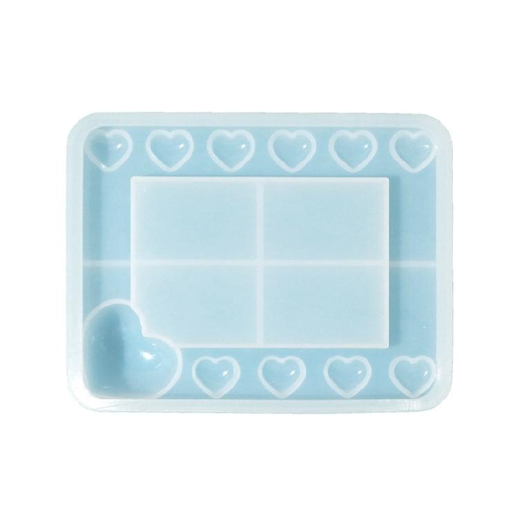 Photo Frame Molds Heart Shaped Silicone Clay Mould Silicone Picture Frame Moulds
