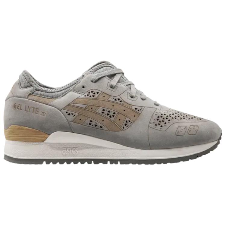 Asics Sneakers Uomo Gel Lyte 3 Taglio Laser Grigio Grigio Chiaro H5E3L-1313