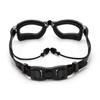 Swimming Goggles Set HD Anti Fog Swim Eyewear Cap Bag Men Women Professional Silicone Waterproof Swimming Glasses with Earplugs