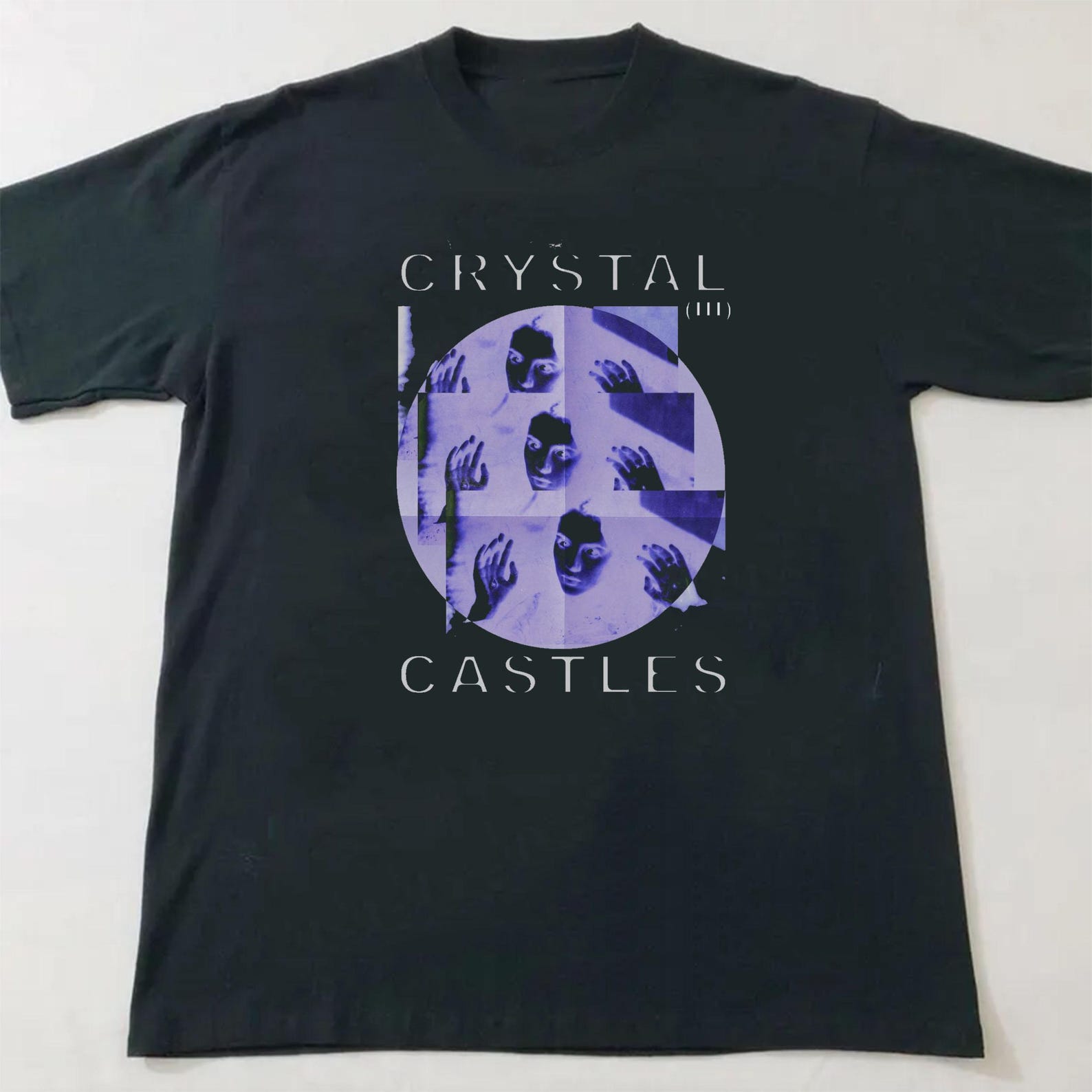 Crystal Castles Tshirt, comfort colors shirt, Y2k graphic tees, 2000s music tee, retro band graphic tee, unisex XL
