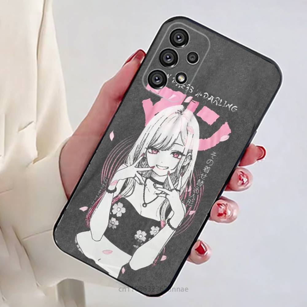 Marin Kitagawa Phone Case For Samsung Galaxy A13,21s,22,31,32,52,53,71,80,A91 Soft Black Shell