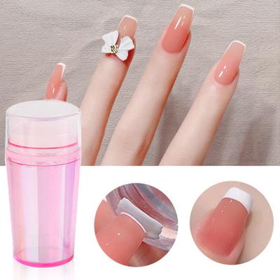 Practical Nail Form Stamper Wear-Resistant with Scraper Smudge-Proof