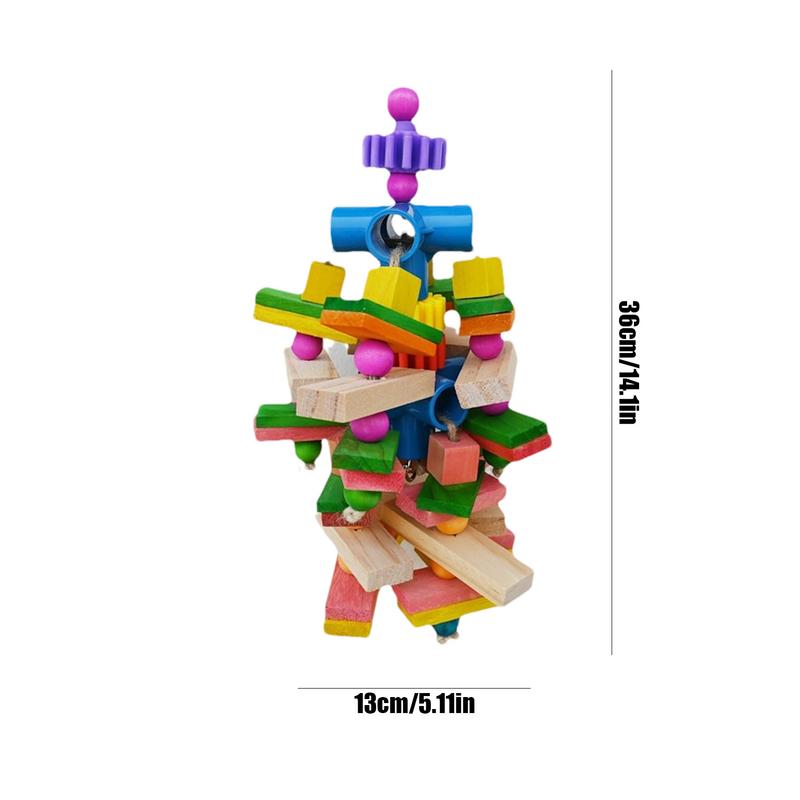 Bird Toys Parakeet Chewing Accessory Bird Chew Toys For African Grey Parrots Macaws Cockatoos For Small And Medium-Sized Cage