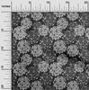 oneOone Cotton Flex Gray Fabric Dotted Floral Craft Projects Decor Fabric Printed By The Yard 40 Inch