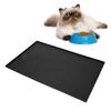 Silicone Dog Food Mat Small Animal printed Pet Placemat Pet Feeding Mat  Indoor Pet Feeding