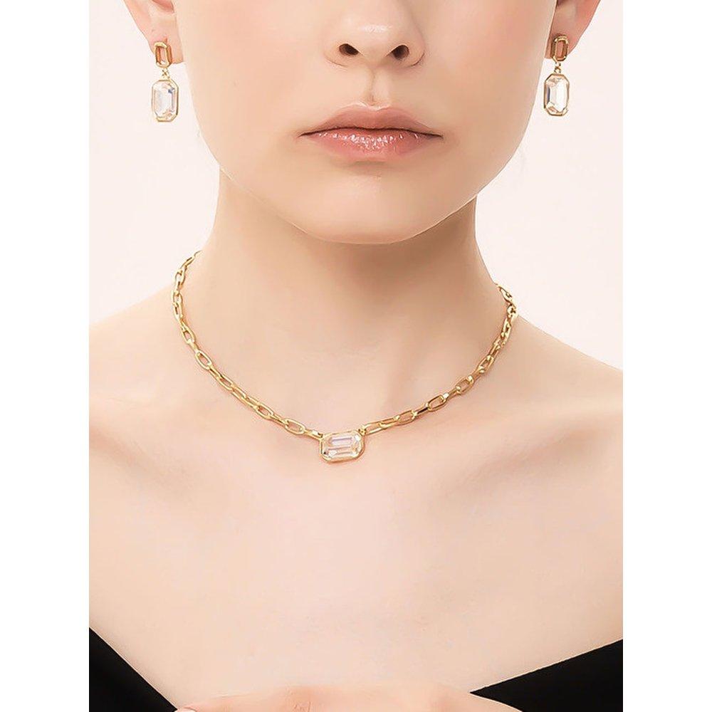 Crystal Gloria Necklace 14K_Wi9782311