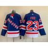 New York Rangers NHL Hockey Jersey Panarin 10 Lafreniere 13 Embroidered Ice Uniform Men