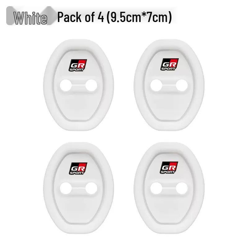 Universal Silicone Car Door Lock Protection Pad - Sound Reduction & Shock Absorption for Select Models