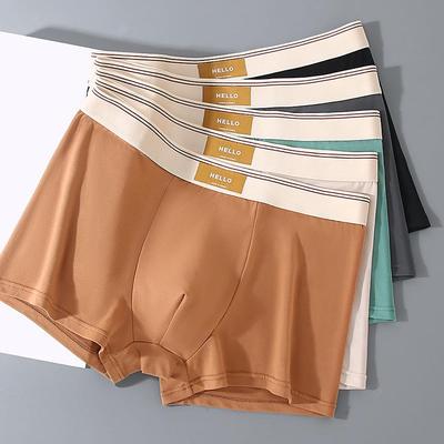 [New Arrival] Men's Youth Mid-Waist Boxer Briefs - Large Size Shorts